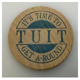 Misc. Coins Including Norwest Bank Wooden Tokens,1960