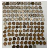 Misc. Coins Including Norwest Bank Wooden Tokens,1960