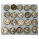 Misc. Coins Including Norwest Bank Wooden Tokens,1960