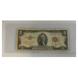 Series 1928  $5 Red Note (In Protective Sleeve)