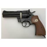 Vintage Crossman 357 Air Pistol Shooters Kit In Original Box With Extra Barrel And Pellets, Speed Loaders And More