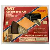 Vintage Crossman 357 Air Pistol Shooters Kit In Original Box With Extra Barrel And Pellets, Speed Loaders And More