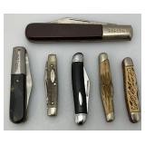 Misc. Pocket Knives Including BARLOW And More