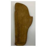 Misc. Gun Related Items Including JC Higgins Gun Cleaning Kit, Leather Holsters And More