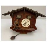 Misc. Antique And Vintage Clock Parts, Cen-Tech Volt Meter And More