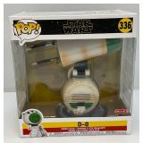 FUNKO POP! STAR WARS D-O Bobble Head Figurine 10 1/2" Tall (NIB)