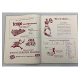 Misc. Vintage Paper Items Including Minnesota University Sports Programs And More