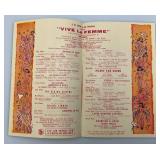 Misc. Vintage Paper Items Including Minnesota University Sports Programs And More