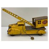 Vintage Marx Brand Pressed Metal Magnetic Crane