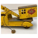Vintage Marx Brand Pressed Metal Magnetic Crane