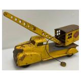 Vintage Marx Brand Pressed Metal Magnetic Crane