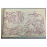 Misc. Christmas Plastic Window Décor, Paint By Numbers Kittens, Art Patterns And More