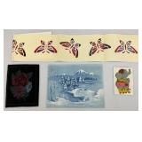 Misc. Christmas Plastic Window Décor, Paint By Numbers Kittens, Art Patterns And More