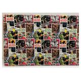 STAR WARS Cloth Peg Board 15 3/4" x 36"And Framed Episode One "The Phantom Menace"  Poster 23" x 29"