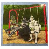 Vintage Star Wars Bed Comforter And Collectibles