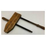 Vintage Wooden Clamps
