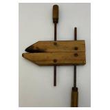 Vintage Wooden Clamps
