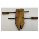 Vintage Wooden Clamps