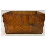 Vintage Wooden Fruit Crates And Ice Tongs