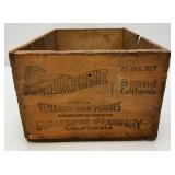 Vintage Wooden Fruit Crates And Ice Tongs