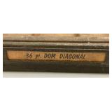 16 1/2" x 21 3/4" And 16 5/8" x 31 1/4" Vintage Wooden Printers Trays