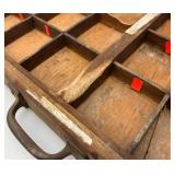 16 1/2" x 21 3/4" And 16 5/8" x 31 1/4" Vintage Wooden Printers Trays