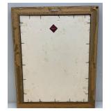 1955 24" x 30" Framed Behind Glass Miss Monroe "Golden Dreams" Calendar