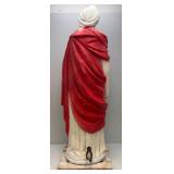 47" Jeweled Wiseman Blow Mold With Wood Base