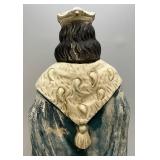32" Wiseman Blow Mold With Wood Base