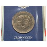 1981 Royal Wedding Crown Coin