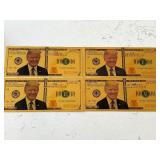24K Gold Foil $1,000,000 Trump Notes