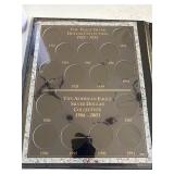 Franklin Half Dollar, Peace Dollar, and Silver Eagle Collection Books