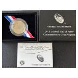 2014 Baseball Hall of Fame Half Dollar