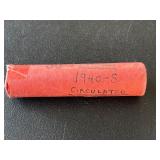 1940-S Lincoln Wheat Cent Roll