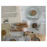 Coins, Medallions, Gold Flakes