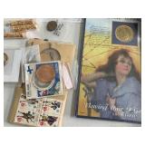 Coins, Medallions, Gold Flakes