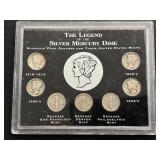 Mercury Silver Dimes