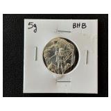 5 Gram .999 Fine Silver