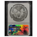 2017 Silver Eagle NGC MS70