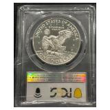 1972-S Eisenhower Silver Dollar Proof PCGS PR69 Deep Cameo