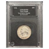1941 Washington Quarter