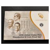 2016 Presidential Dollar Proof Set