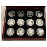 Silver Dollar Proof Replica Set