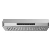 VIKIO 30 Inch Under Cabinet Range Hood RC10-30 Stainless Steel