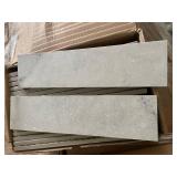 Pallet of Antique Pisa Rett 3"x12" Porcelain Wall Tiles