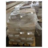 Pallet of Antique Pisa Rett 3"x12" Porcelain Wall Tiles