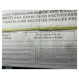 93 Square Feetof Daltile Venecia Onyx 12x24 Glazed Porcelain Floor and Wall Tile