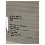 76+ Square Feet of Roca Olaria White 6x6 Ceramic Wall Tiles