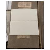 60 Square Feet of United States Ceramic Tile BG Biscuit 3x6 Wall Tiles