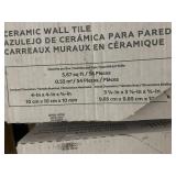 Daltile Amalfi Costa Mara Ceramic Wall Tile, 8 Boxes, 10x10 cm